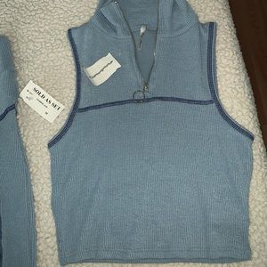 Blue lounge set